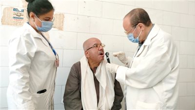 الكشف على 1766 مريضا في قافلة علاجية بقرية الحفير ببلقاس