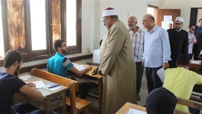 يوم بلا مخالفات في امتحان التاريخ للثانوية الأزهرية بالمنيا