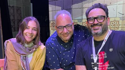 تفاصيل مشاركة فاطمة البنوي مع أكرم حسني في 