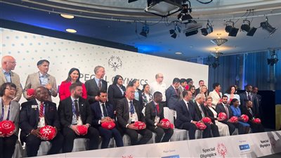 وزير الشباب والرياضة يشهد اجتماع المؤسسيين للألعاب العالمية للأولمبياد الخاص