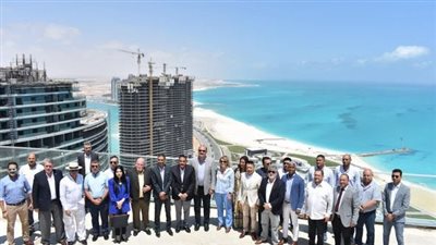  وفدٌ من سفراء أمريكا اللاتينية يزور مدينة العلمين الجديدة ويتفقد أهم معالمها