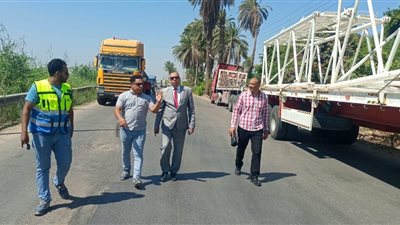 استئناف أعمال إحلال وتجديد كوبري «علي باشا» بمركز مطاي بالمنيا