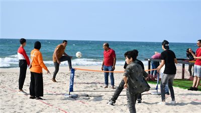 وزير الرياضة يفتتح نادي 6 أكتوبر ببئر العبد خلال زياته لشمال سيناء