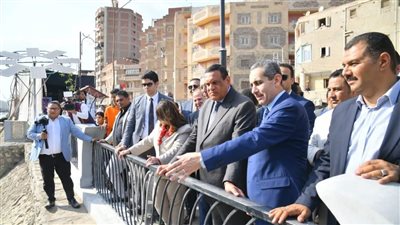 وزيرا التنمية المحلية والهجرة ومحافظ الغربية يشهدون أول تجربة للري الذكي بالطاقة الشمسية 