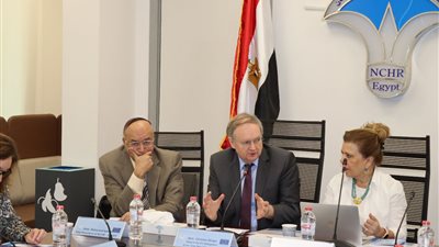 الاجتماع الأول للجنة التنسيقية لبرنامج التعاون بين القومي لحقوق الإنسان والاتحاد الأوروبي 