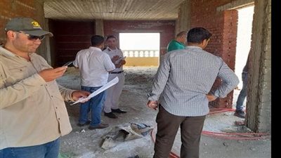 حملة مكبرة لإزالة مخالفات البناء في منطقة بيت الوطن بالشيخ زايد