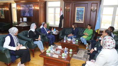 محافظ الإسكندرية يجتمع بممثلي منظمة التعاون والتنمية الاقتصادية