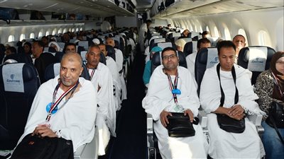 مصر للطيران تختتم جسرها الجوى لنقل حجاج بيت الله الحرام إلى الأراضى المقدسة