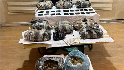 «المعلمة» في قبضة الأمن بـ25 كجم مخدرات في الإسماعيلية