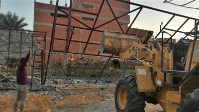 بالموجة 21.. إزالة 328 حالة تعدي على الأراضى الزراعية وأملاك الدولة بالمنوفية