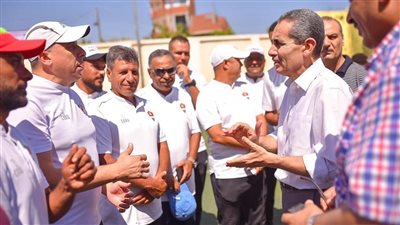 محافظ الغربية يحضر اختبارات غزل المحلة لقطاع الناشئين في بسيون