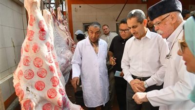 استعدادا للعيد.. محافظ الغربيةيتفقد مجزر السنطة ويصدر القرار 743 المنظم لعمليات الذبح