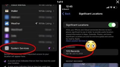 كيف تحصل على خريطة تفصيلية بتحركاتك من الآيفون وكيف تلغيها؟