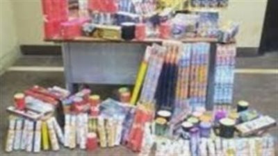 ضبط مصنع للألعاب النارية في مداهمة أمنية بالفيوم 
