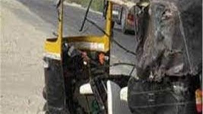 إصابة 4 أشخاص بينهم طفل فى حادث تصادم بالمنيا 