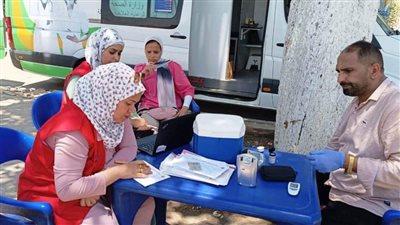 محافظ أسوان يتابع جهود فعاليات المبادرة الرئاسية 100 يوم صحة