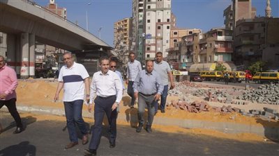 محافظ الغربية يتفقد أعمال التطوير ورفع المخلفات بمدينة المحلة