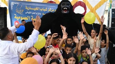 مهرجانات وعروض للعرائس وهدايا مجانية بمراكز الشباب في الدقهلية ثاني أيام العيد