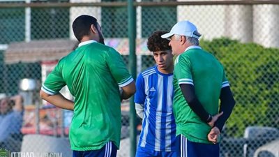 الاتحاد السكندري يفقد محمود علاء ويختتم تحضيراته لموقعة حرس الحدود 