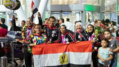استقبال حافل من المصرية للاتصالات WE لأبطال بعثة الأولمبياد الخاص المصري