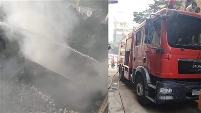 القبض على عامل نظافة أشعل النيران داخل هايبر ماركت بعين شمس