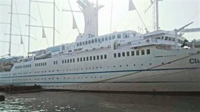 ميناء بورسعيد السياحى يستقبل CLUB MED2 أكبر السفن الشراعية بالعالم