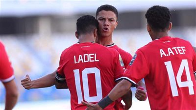 منتخب مصر الأوليمبي فى اولمبياد باريس بالفوز على غينيا 