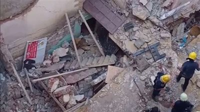 القصة الكاملة بشأن كارثة انهيار منزلين ملاصقين بمدينة سوهاج
