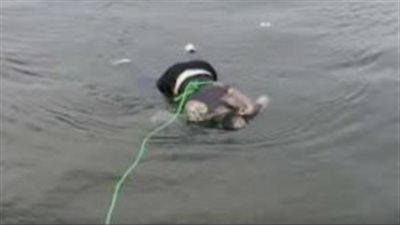 انتشال جثة شخص عثر عليها أسفل كوبري حلاوة بقنا 