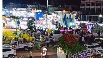  قرار حاسم من رئيس مدينة جمصة عقب سقوط لعبة ملاهي وإصابة 10 أشخاص