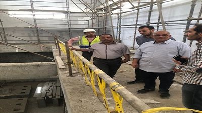 رئيس جهاز مدينة ناصر الجديدة يُتابع أعمال تنفيذ محطة تنقية مياه الشرب