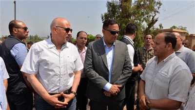 تعرف على أهم ما دار في جولة محافظ الدقهلية ووزير الري 