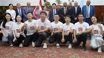 وفد جامعه زيجيانج الصينية يزور المركز القومي للبحوث