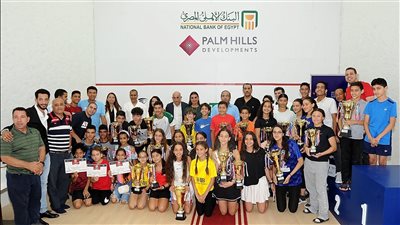 المصريون يسيطرون على جوائز بطولة بالم العربية الدولية للاسكواش وذهبية للسعودية 