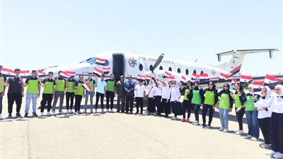 طلاب القاهرة فى زيارة لمركز البحث والإنقاذ للقوات المسلحة بألماظة (صور)