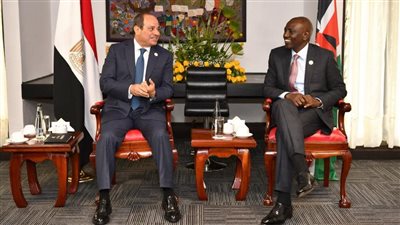 تفاصيل لقاء السيسي مع نظيره الكيني على هامش القمة الإفريقية 