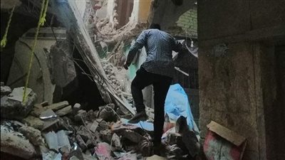 ننشر أسماء ضحايا ومصابي حادث انهيار عقار حدائق القبة