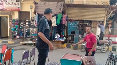 تحرير 107 محاضر إشغال فى مركزين بالمنيا