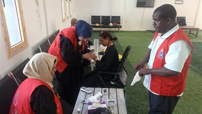 انطلاق حملة 100 مليون صحة بفرع سيتي كلوب بأسوان الجديدة