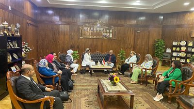 وفد تنسيقية شباب الأحزاب والسياسيين: لسنا بمعزل عن القضايا المجتمعية