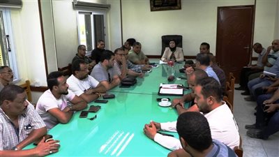 تفاصيل اجتماع عام بشأن آخر تطورات إنشاء كوبرى المشاه في السيل بأسوان