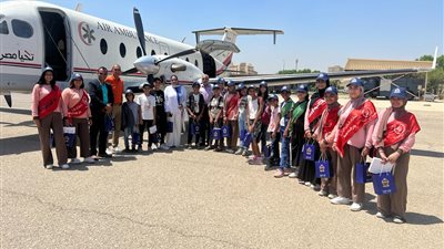 بالصور.. طلاب تعليم القاهرة في ضيافة مركز البحث والإنقاذ للقوات المسلحة بألماظة 