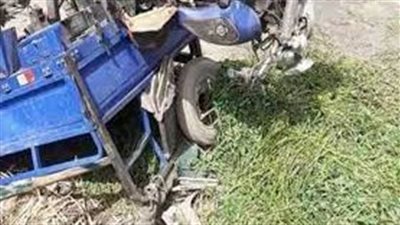 إصابة 5 أشخاص بجروح خطيرة في انقلاب تروسيكل بالمنيا 