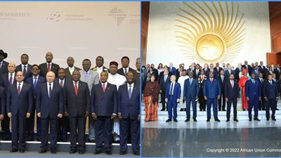 قادة ووفود الدول الأفريقية يصلون سان بطرسبرج لحضور قمة روسيا - إفريقيا