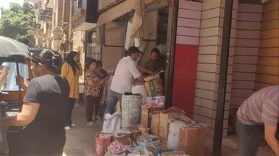 حملة لرفع الإشغالات بمدن ومراكز المنيا 