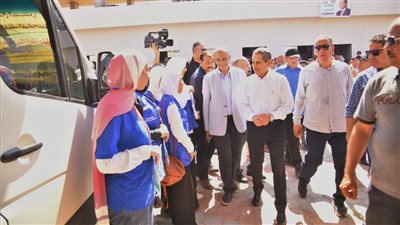 محافظ الغربية يشهد فعاليات التنمية البشرية والتمكين الاقتصادي بكفر الزيات