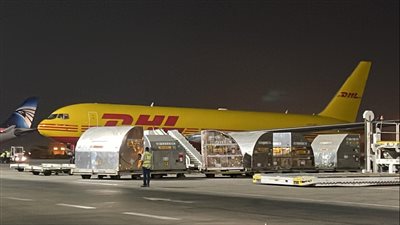 مصر للطيران للشحن الجوي تتعاقد مع شركة DHL Aviation من خلال مجمع البضائع