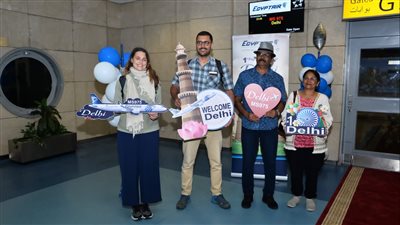 مصر للطيران الناقل الوطني تطلق أولي رحلاتها إلى العاصمة الهندية نيودلهي