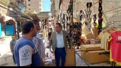 تحرير 164 محضر إشغال خلال حملة بالمنيا 