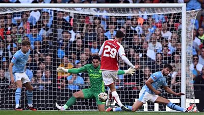 أرسنال بطل كأس الدرع الخيرية بعد الفوز على مانشستر سيتي 